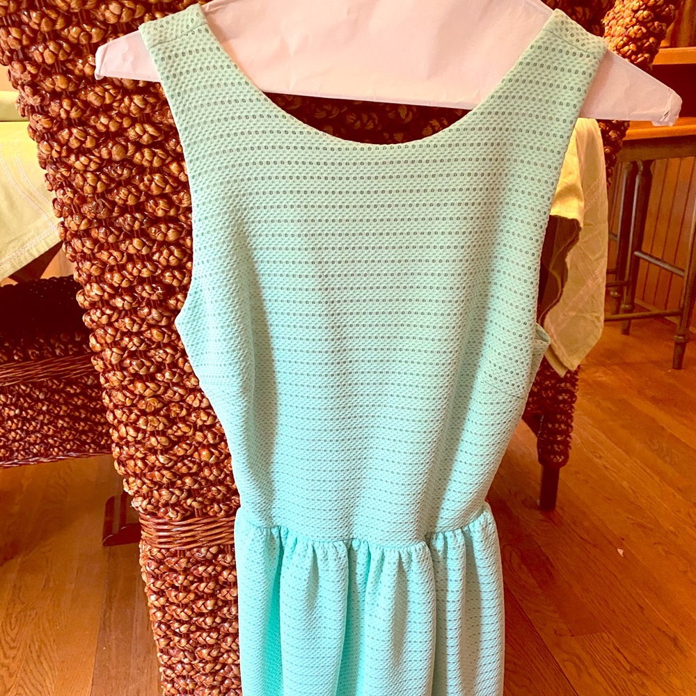 🐰🌷 Easter dress 🌷🐰 EUC open back mint dress